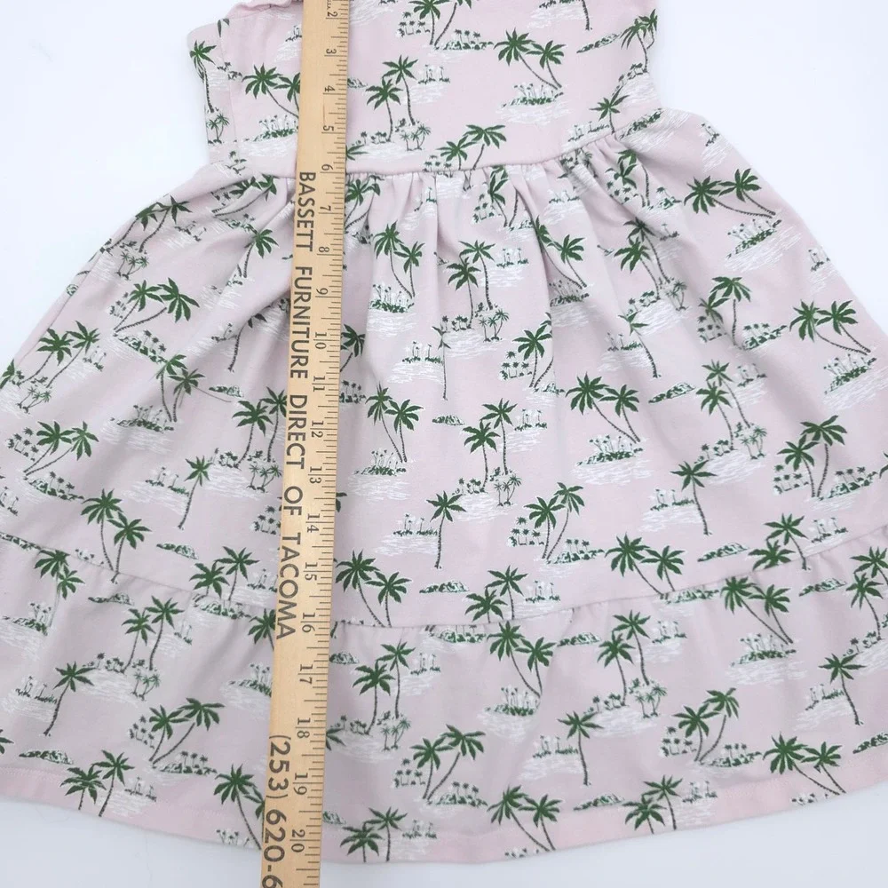 Janie and Jack Imagine Paradise Palm Tree Dress Size 7